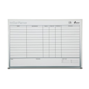 /products/Quartet®/SKILCRAFT® Dry Erase Non-Magnetic In/Out Planner Board