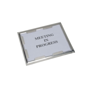 /products/Aluminum Sign Holder with Plastic Window Cover