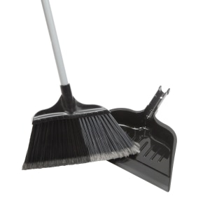 /products/Extra Wide-Angle Broom w/Dustpan