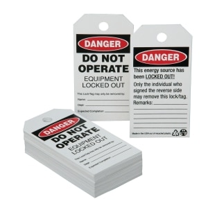 /products/SKILCRAFT® Lockout Tagout Tags