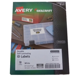 /products/SKILCRAFT®/AVERY® Durable Self-Laminating ID Labels
