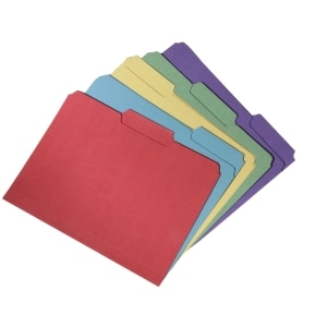 /products/Double-Ply Recycled File Folders - Processed Chlorine Free
