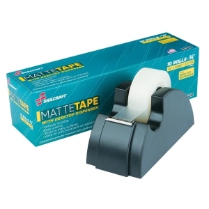 /products/Desktop Transparent Matte Finish Tape Pre-Packs with Desk Dispenser