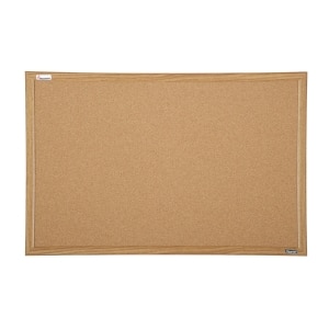 /products/Quartet®/SKILCRAFT® Natural Cork Bulletin Board - Oak Frame