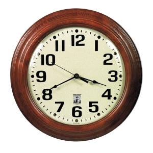 /products/Self-Set Wall Clock - Hardwood Round and Octagon Frames
