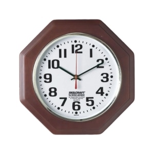 /products/Quartz Wall Clock - Hardwood Octagon