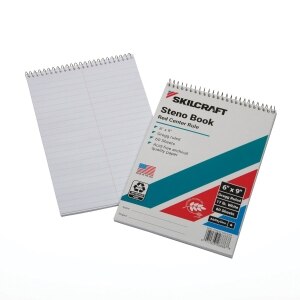 /products/SKILCRAFT® 100% Post-Consumer Recycled Spiral Notebooks and Steno Pads